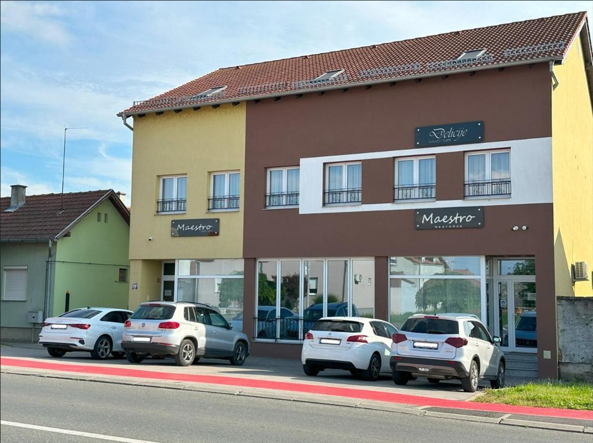Maestro - Rooms & Restaurant Vukovar Eksteriør bilde